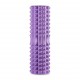 Ролик массажный для йоги INDIGO PVC IN268 45*14 см Фиолетовый