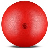 Мяч для художественной гимнастики силикон AMAYA GALAXI 410 г 350630 20 см Красный