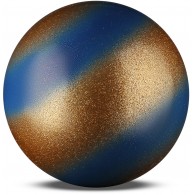 Мяч для художественной гимнастики AMAYA IRIDESCENT 400 г tecnocaucho 350520 20 см Золотисто-синий